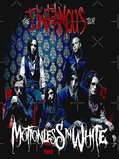 Motionless in White T-Shirts - inFamous Tour ..Motionless White ...