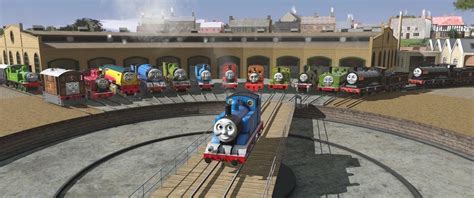 Thomas The whole steam team by leonsart933838 on DeviantArt