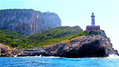 Punta Carena Lighthouse Capri - Travel Through Italy