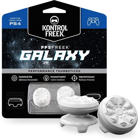 KontrolFreek, Galaxy Thumbsticks, PlayStation 4, White, 2807-PS4 W/W - Walmart.com - Walmart.com