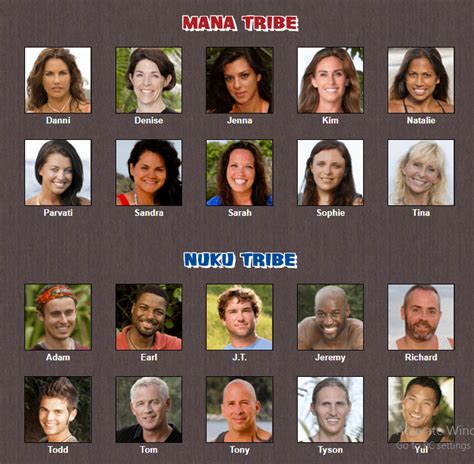 Survivor: All Winners Poll - Results (Male) : survivor