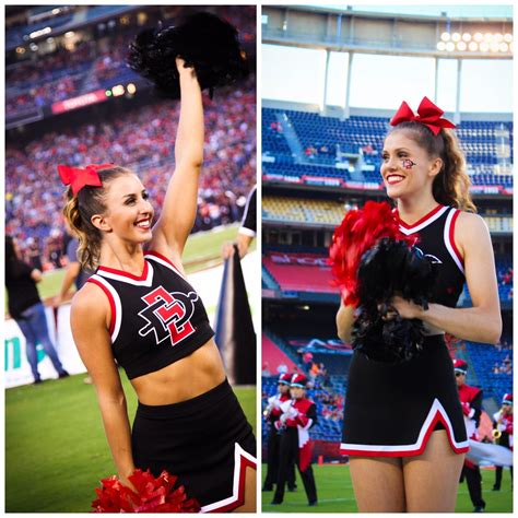 Cheerleaders of the Game - SDSU vs. San Jose State, Oct. 20th — San Diego State University ...