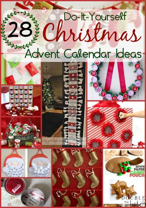 DIY Christmas Advent Calendar Ideas