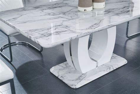 Global G894 Black Table D894DT-1067 | Dining table marble, Marble top dining table, Faux marble ...