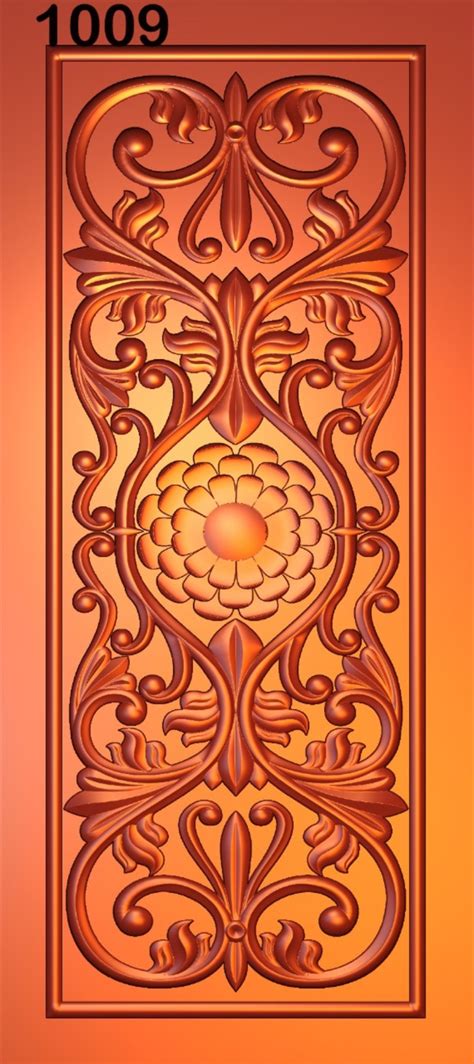 3D Door #1009 | 3d design, Design, Wooden