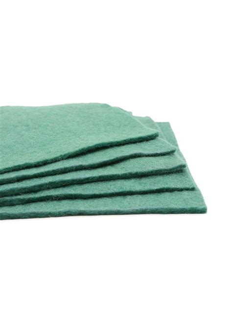 Light Green Felt Sheets - Woollyfelt