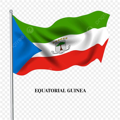 Equatorial Guinea Vector Design Images, Cartoon Hand Painted Equatorial Guinea Flag, National ...