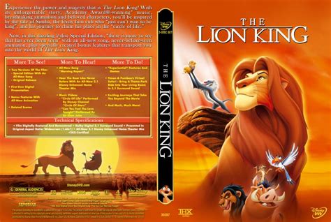 Lion King Dvd Cover Art