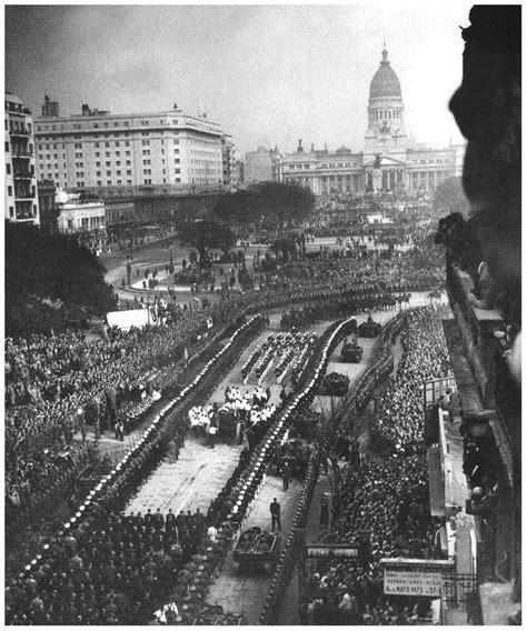 Eva Peron funeral | Eva peron, President of argentina, South america travel