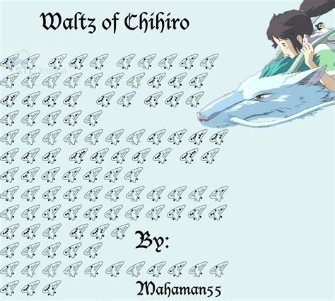 Joe Hisaishi - Waltz of Chihiro Ocarina Tabs, Ocarina Music, Song Notes, Music Notes, Ocarina ...