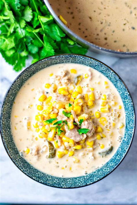 Corn Soup [vegan, easy] - Contentedness Cooking