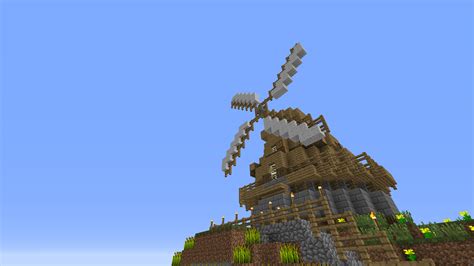 Windmill | Fully Functional - Minecraft Building Inc