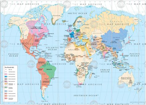 World Map 1800s | World map, Map, Historical maps