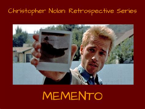 Christopher Nolan Retrospective Series: Part Two, ‘Memento’ – Westwood ...