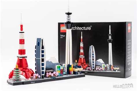 REVIEW LEGO Architecture 21051 Tokyo Skyline - HelloBricks