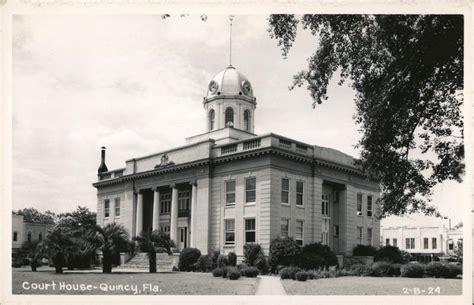 Gadsden County Court House Quincy, FL Postcard