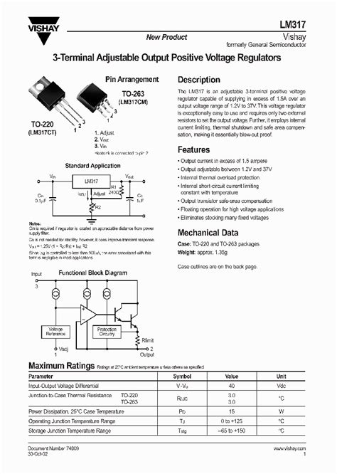 LM317_521572.PDF Datasheet Download --- IC-ON-LINE