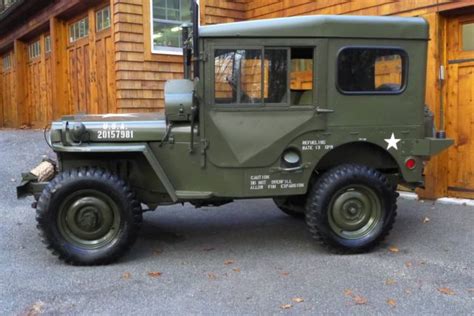 Willys M38 Jeep - Rare Arctic Package - Korean War - Body off Frame Restoration for sale