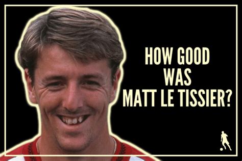 How Good Was Matt Le Tissier Really? - Football Iconic