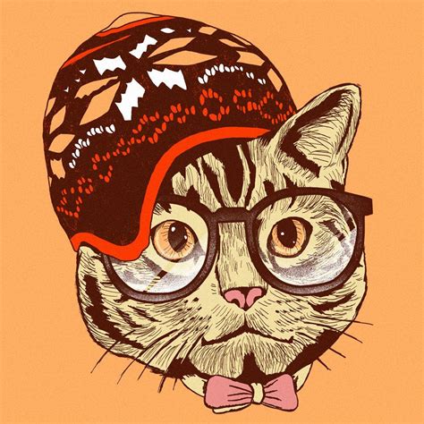 Hipster Cat Tumblr Backgrounds - Wallpaper Cave