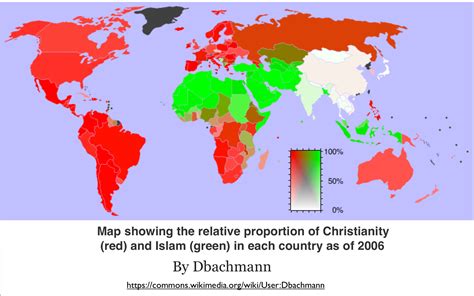 Christianity Religion Map | the quotes