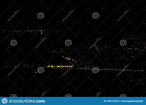 Night Landscape of Las Vegas Nevada Editorial Photo - Image of outdoors ...