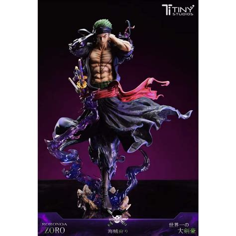 Tiny Studio - One Piece - Roronoa Zoro Resin Statue Anime GK Figure ...