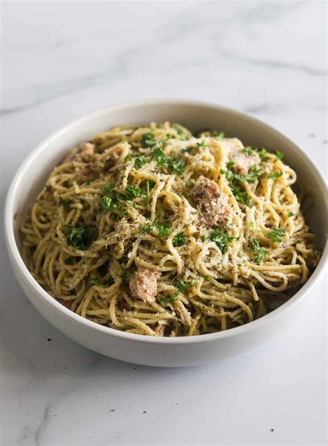 Spaghetti Pesto Recipe