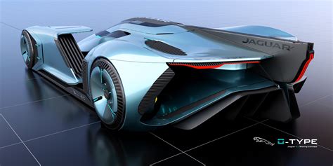 EV Concept Jaguar 0-Type Made in Image of Two Iconic Jags, Vision GT SV ...