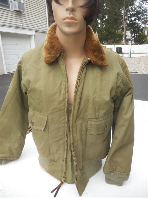 WW2 USAAF B-10 Flight Jacket Size 38 MFG Metro Sportswear Very Rare | eBay