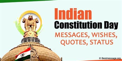 Happy Indian Constitution Day Messages, Wishes, Quotes 2020 in 2020 | Indian constitution day ...