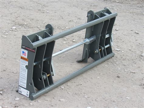 Skid Steer Quick Attach to Euro Global Quicke Loader Adapter 835020 – Skid Steer Attachment Depot