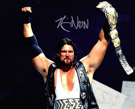 Kevin Nash "Diesel" Signed WWE Wrestling Holding Belt 8X10 Photo