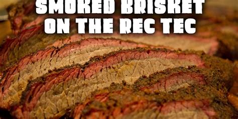 Smoked Brisket on the REC TEC Pellet Grill | BBQ Grills Plus