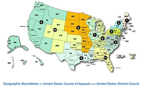 Us Circuit Court Of Appeals Map