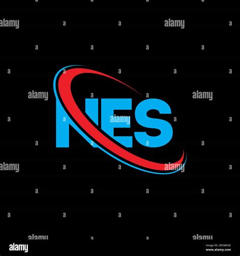 NES logo. NES letter. NES letter logo design. Initials NES logo linked ...