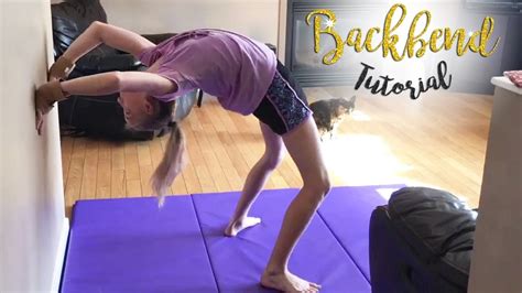 Gymnastics Backbend Tutorial| Carissa SGG - YouTube