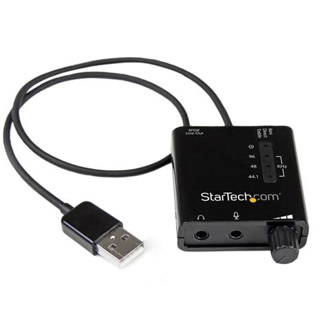 StarTech.com 5.1 Channel USB 2.0 Sound Card - RS Components Indonesia