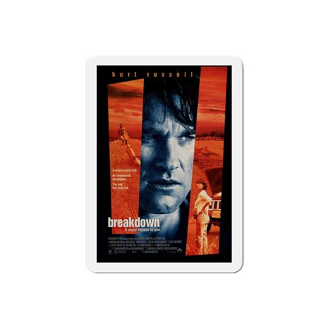 Breakdown 1997 Movie Poster Die-Cut Magnet only $5.99 – The Sticker Space