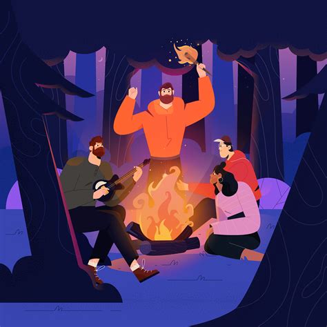 Campfire :: Behance