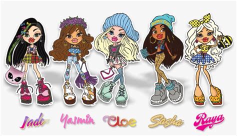 Bratz - Bratz Dolls Cartoon Names - 1200x800 PNG Download - PNGkit