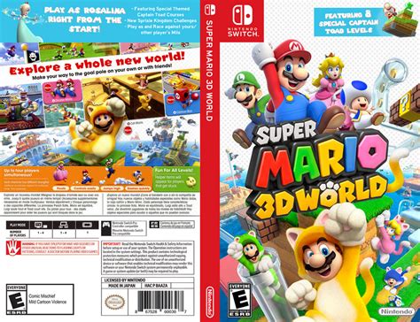 Super Mario 3D World Switch by Brian-ArtPoint on DeviantArt