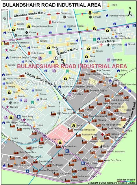 Bulandshahr Road Industrial Area Map