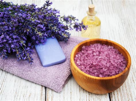 Lavender spa products 5249047 Stock Photo at Vecteezy