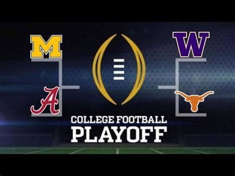 College Football Playoff Predictions : r/sportsbetting