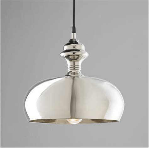 Silver Dome Pendant Light - Import Channel