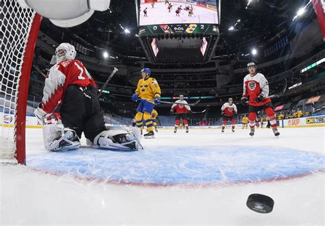 IIHF - Gallery: Austria vs Sweden - 2021 IIHF World Junior Championship