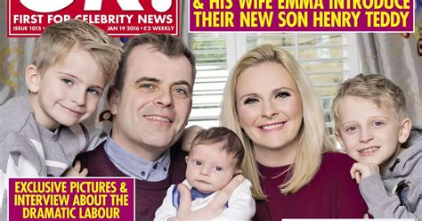 Corrie's Simon Gregson and wife Emma Gleave introduce their new son to ...