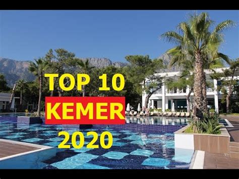 TOP 10 BEST 5 STAR HOTELS KEMER TURKEY 2020 - YouTube