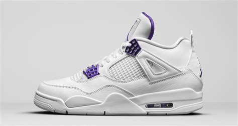 Air Jordan 4 Retro "Court Purple Metallic" CT8527-115 Release Date | Nice Kicks